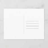 Minimal Sage Save The Date 案内ポストカード (裏面)