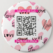 Minimal “Scan Me” QR Code, Simple Accessory 