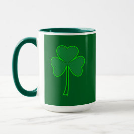 Minimal Shamrock St Patrick’s Day Shirt – caneca マグカップ