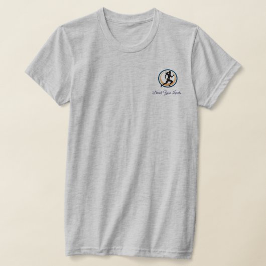 Minimal Silhouette Motion T-shirt – Modern Graphic Tシャツ (レイダウン)