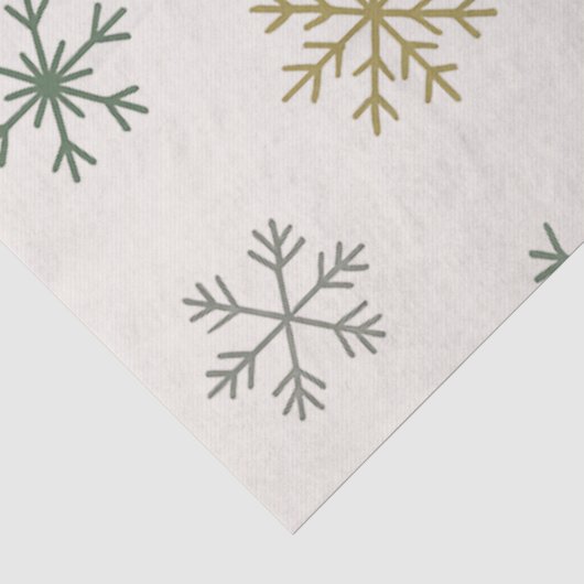 Minimal Snowflakes Seamless Pattern 薄葉紙 (詳細)