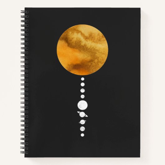 Minimal Solar System ノートブック (正面)