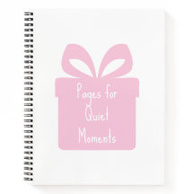 Minimal Spiral Notebook for Quiet Writing Moments