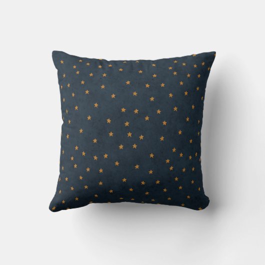 Minimal Star Pattern Throw Pillow クッション (裏面)