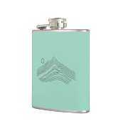 Minimal sun and moon フラスク (左)