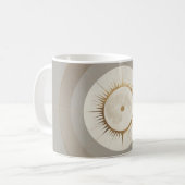 Minimal symbolic illustration representing balance コーヒーマグカップ (正面左)