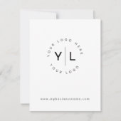 Minimal Thank You Insert Discount サンキューカード (正面)