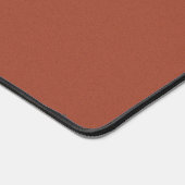 Minimal Tropical Palm Tree Pattern Terracotta  デスクマット (コーナー)