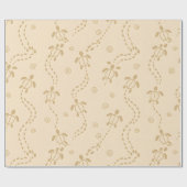 Minimal Turtle Trail Pattern ラッピングペーパー (フラット)