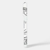 Minimal Typography Aesthetic Phone Case | アウトドア Case-Mate iPhoneケース (裏面 / 左)