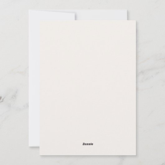 Minimal Valentine Printable Card  シーズンカード (裏面)