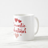 Minimal Valentine’s Day Love Typography Design | R コーヒーマグカップ (正面右)