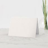 Minimal Wedding Thank You Card  招待状 (裏面)
