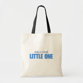 Minimal Welcome Little One Baby Boy  Tote Bag トートバッグ