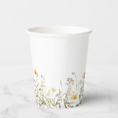 Minimal Wildflower Wedding 紙コップ (右)