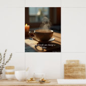 Minimal Winter Calm Poster – Neutral Wall Art ポスター (キッチン)