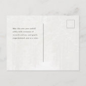 Minimal Winter Forest Path, New Year シーズンポストカード (裏面)