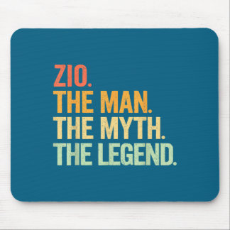 Minimal Zio Man Myth Legend Retro マウスパッド