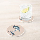 minimalism image of an ordinary person greeting go コースター (側面)