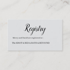 Minimalist  エンクロージャーカード