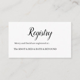 Minimalist  エンクロージャーカード