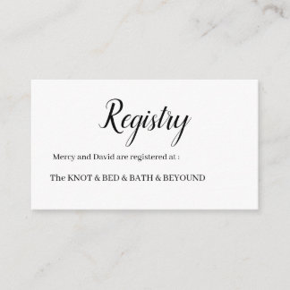 Minimalist  エンクロージャーカード