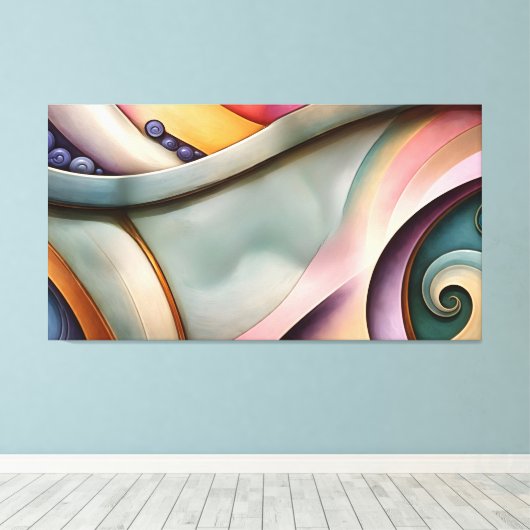 minimalist キャンバスプリント (インサイチュ (ウッドフロア))