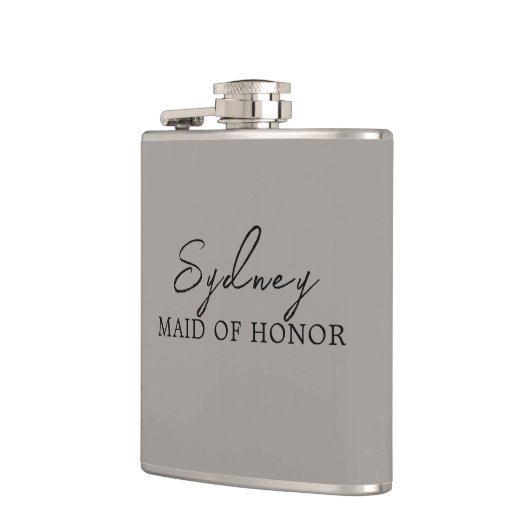  minimalist 婚礼参加者向け 陶器のボトル フラスク (左)