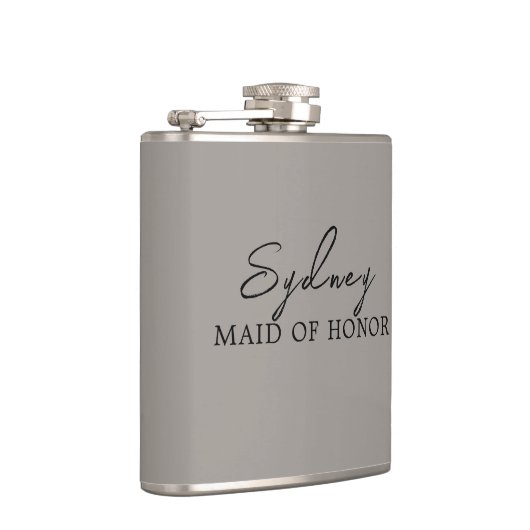 minimalist 婚礼参加者向け 陶器のボトル フラスク (右)