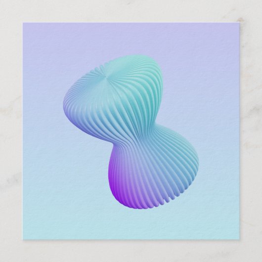 Minimalist_1 招待状 (正面)