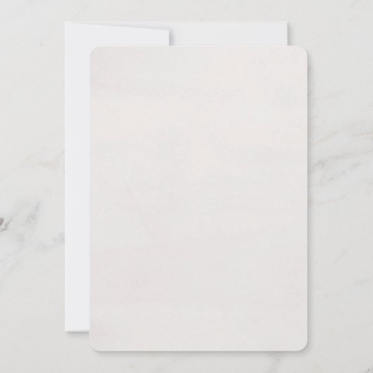 Minimalist 30th Year Birthday Invitation 招待状 (裏面)