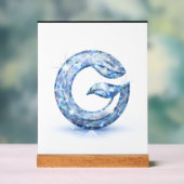 Minimalist Abstract Letter G  アクリルサイン (ニュートラル)