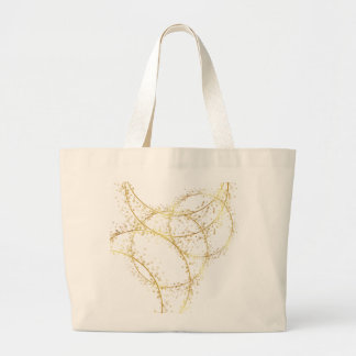 Minimalist Abstract Line Art Tote Bag ラージトートバッグ