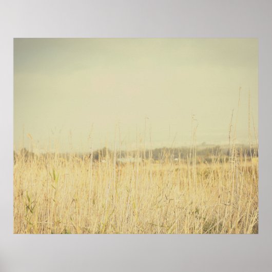 Minimalist Abstract Nature – Calming Wall Art ポスター (正面)