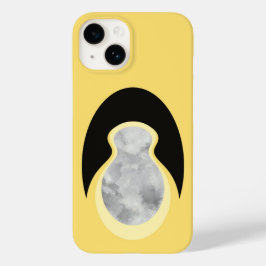Minimalist Abstract Yellow Cloud-Seed Case-Mate iPhone 14ケース