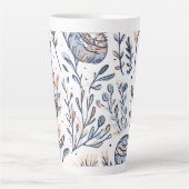 Minimalist Aesthetic Design Latte Mug カフェラテマグ (正面)