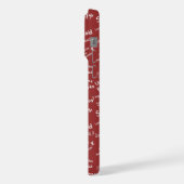 ​Minimalist Anatomy Pattern - Medical Student iPho iPhoneケース (左側面)