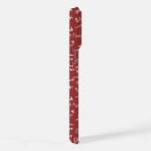 ​Minimalist Anatomy Pattern - Medical Student iPho iPhoneケース (右側面)