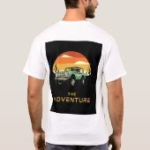 Minimalist Animal Trio T-Shirt - Wolf, Deer, and B Tシャツ (裏面)