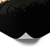 Minimalist Anime Dragon ポスター (角)