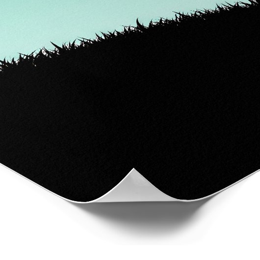 Minimalist Anime Girl ポスター (角)