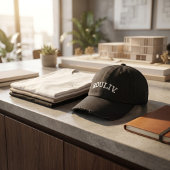 Minimalist Arch Custom | Classic Employee Uniform 刺繍入りキャップ