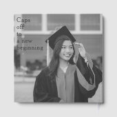 Minimalist Arch Graduation Photo Guest Book  ゲストブック (裏面)