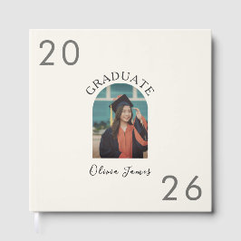 Minimalist Arch Graduation Photo Guest Book  ゲストブック
