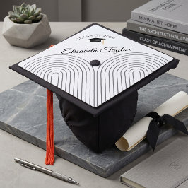 Minimalist Arch Graduation Tassel Topper | ROULIV