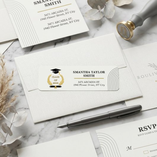 Minimalist Arch | ROULIV Stone Grey Graduation  ラベル