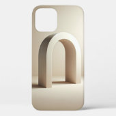 Minimalist Architectural Arch - Modern Aesthetic B Case-Mate iPhoneケース (裏面)