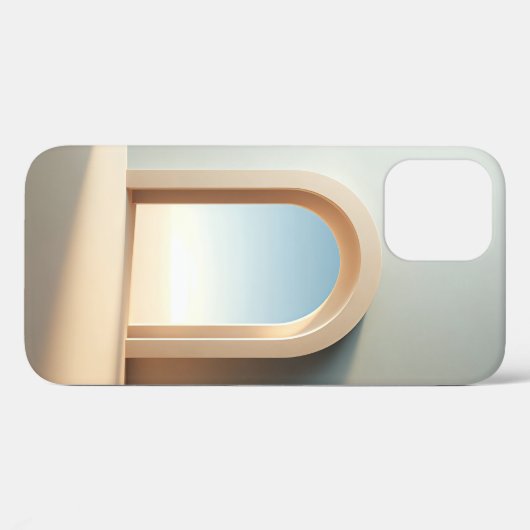 Minimalist Architectural Arch - Modern Aesthetic B Case-Mate iPhoneケース (裏面 (横))