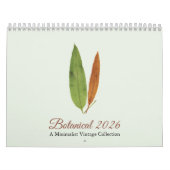 Minimalist Art Botanical 2026 Calendar カレンダー (カバー)