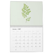 Minimalist Art Botanical 2026 Calendar カレンダー (1月 2027)